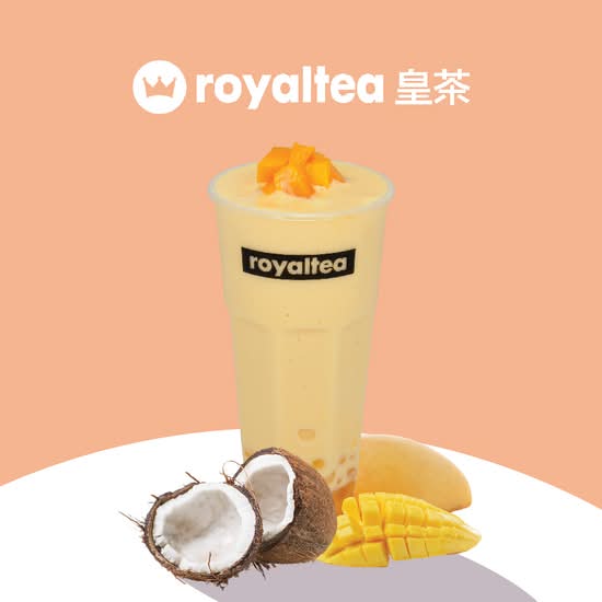 Mango Coconut Slush (w/ Agar Jelly & Mango Chunks) / 杨枝甘露